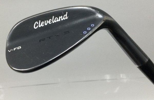 クリーブランド/RTX-3 ウェッジ/ブラックサテン/58度/日本仕様/ダイナミックゴールド(S200)/6799_画像2