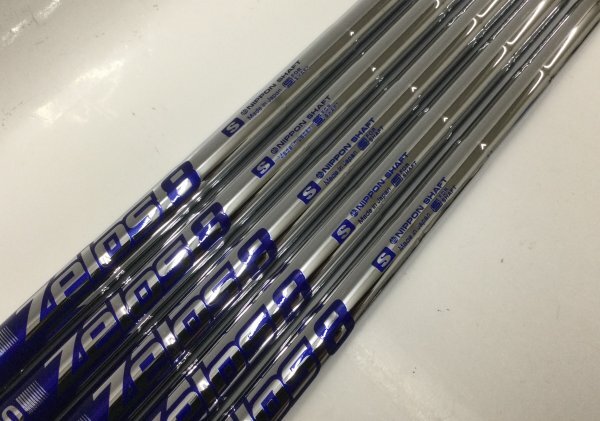 軽い！ボールが上がりやすい！★アイアン用スチールシャフト★日本シャフト/N.S.プロ Zelos(ゼロス) 8S/6番～PW/5本セット/7202_画像5