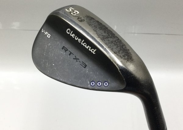 クリーブランド/RTX-3 ウェッジ/ブラックサテン/58度/日本仕様/ダイナミックゴールド(S200)/6799_画像3