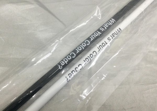 未使用品★ショットやパターの方向確認等の練習で使える！★/PING/ピン/アライメントスティック(品番：AC-U202)/白と黒の2本セット/7219_画像7