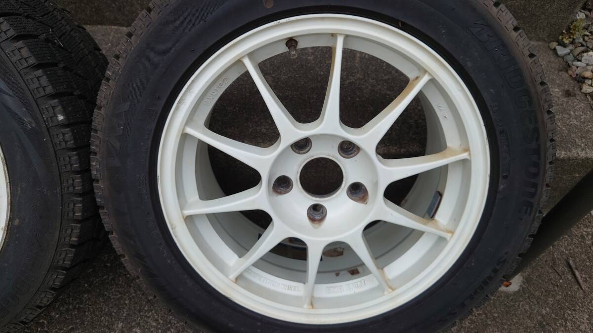 ENKEI ＥＳターマック１６×８Ｊ＋４５　ブリザックVRX225/50/16　2本セット_画像3