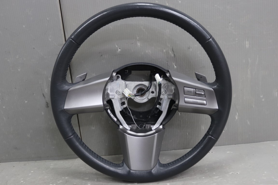  Legacy Outback 2.5i L упаковка B type средний период (BR9 BR9B5M9 RIC) руль Paddle Shift руль звуковой сигнал накладка p059022