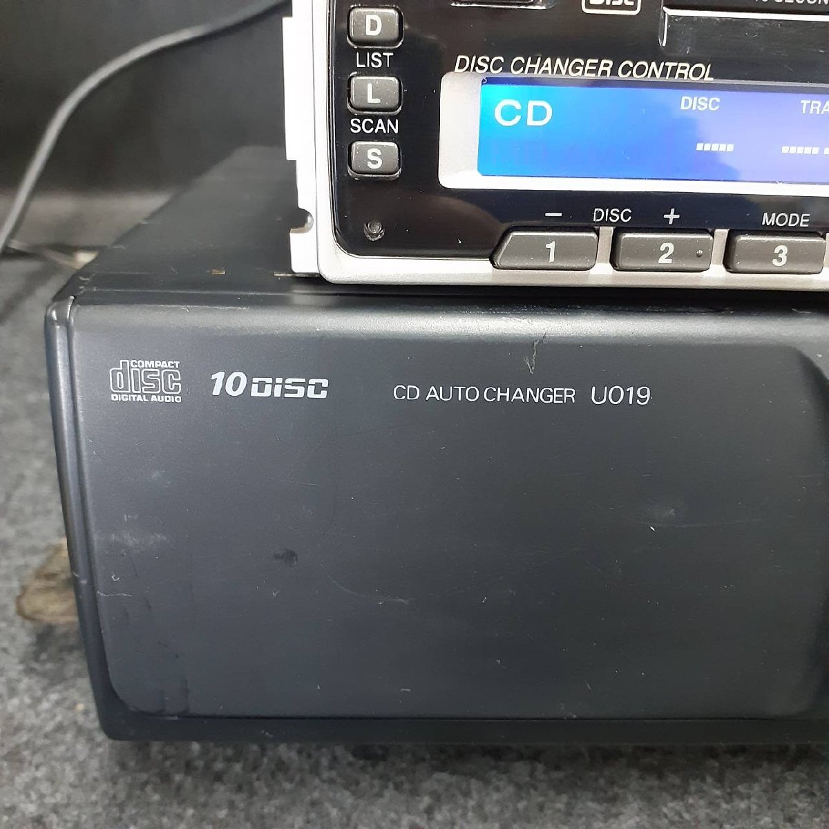 三菱 純正 オプション? MD-H500 1DIN MDプレーヤー 10連奏 CDチェンジャー b1159-gyr100_画像5