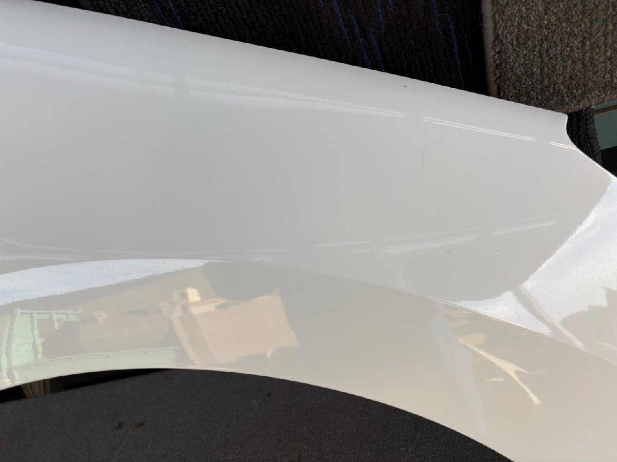 プジョー 308 後期 (T7W5F02) 純正 右 フェンダー 9656738480 EWPB ビアンカホワイト b9868-gyr300_画像3