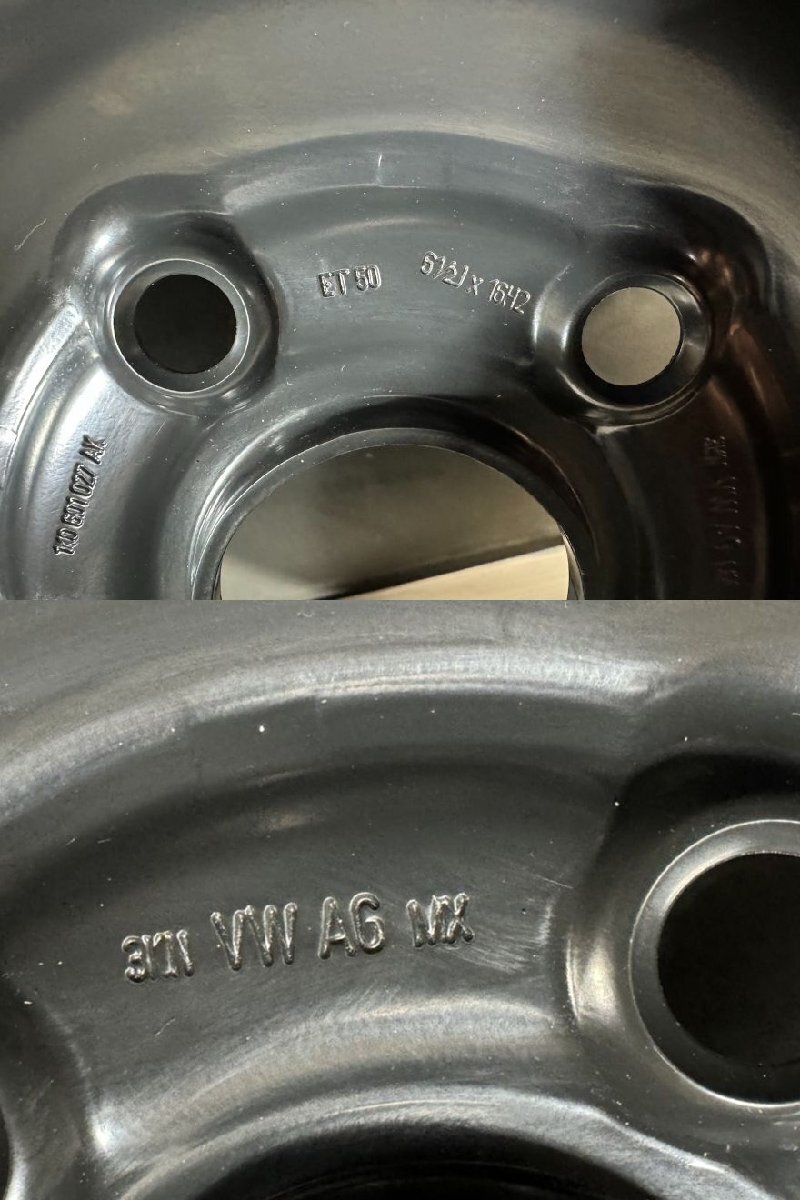 フォルクスワーゲン MICHELIN ENERGY SAVER 205/55R16 5穴 中古 タイヤ ミシュラン エナジーセイバー b4538-gyr160_画像4