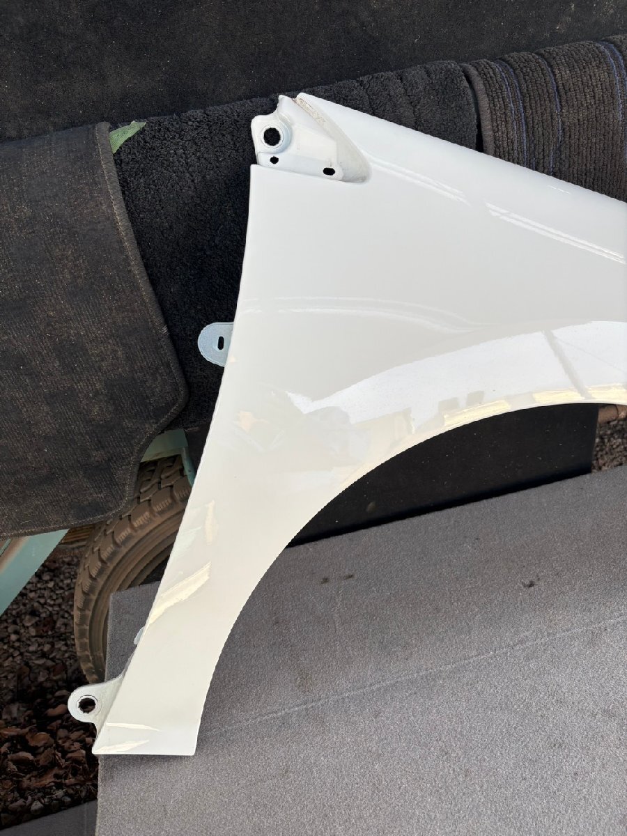 プジョー 308 後期 (T7W5F02) 純正 右 フェンダー 9656738480 EWPB ビアンカホワイト b9868-gyr300_画像4