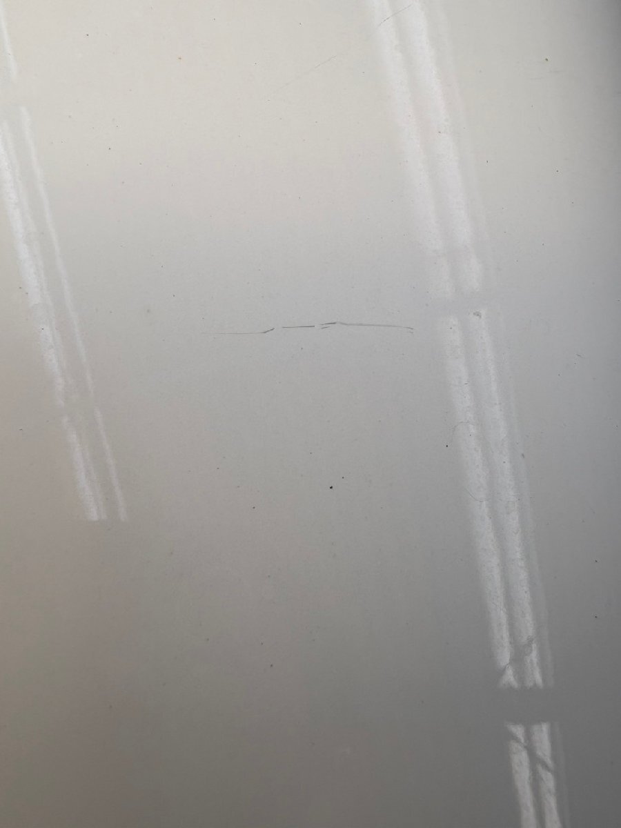 プジョー 308 後期 (T7W5F02) 純正 右 フェンダー 9656738480 EWPB ビアンカホワイト b9868-gyr300_画像6