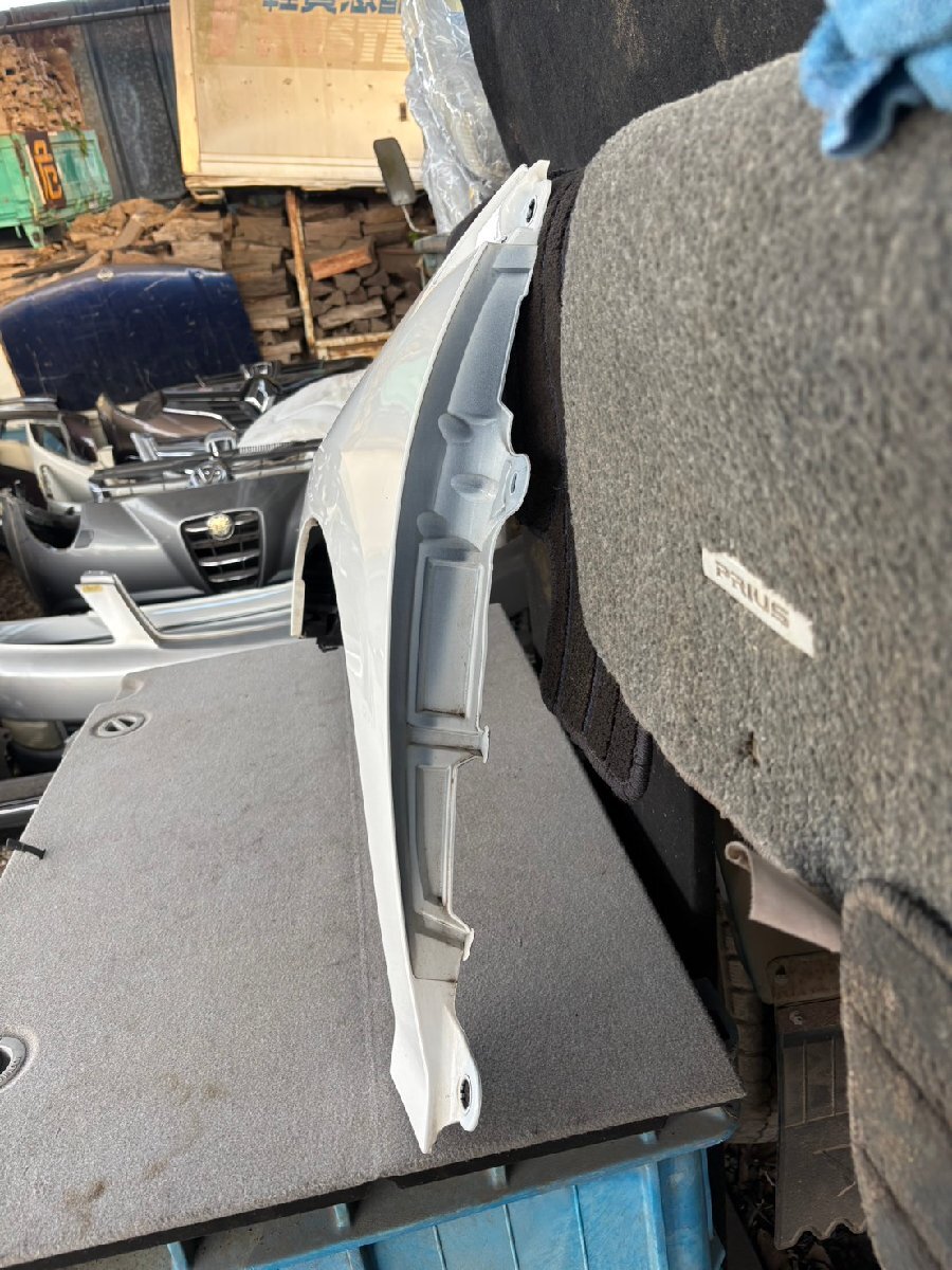 プジョー 308 後期 (T7W5F02) 純正 左 フェンダー 9656738580 EWPB ビアンカホワイト b9869-gyr300_画像6