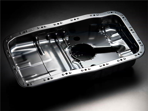 「ジュン/JUN AUTO」4B11(CZ4A)ランサー エボ10用バッフル付きオイルパン_画像1