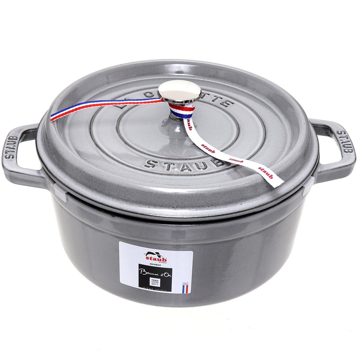 [ не использовался товар ] staub -тактный ubko раскладушка раунд 24cm 40500-246 серый 1102418