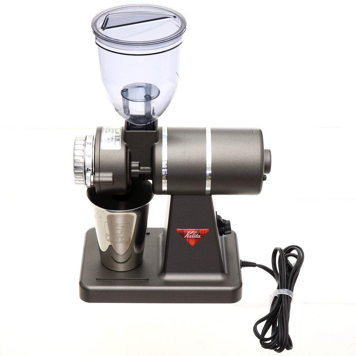 【動作品】 Kalita カリタ ナイスカットミル KH-100 電動コーヒーミル NICE CUT MILL_画像1