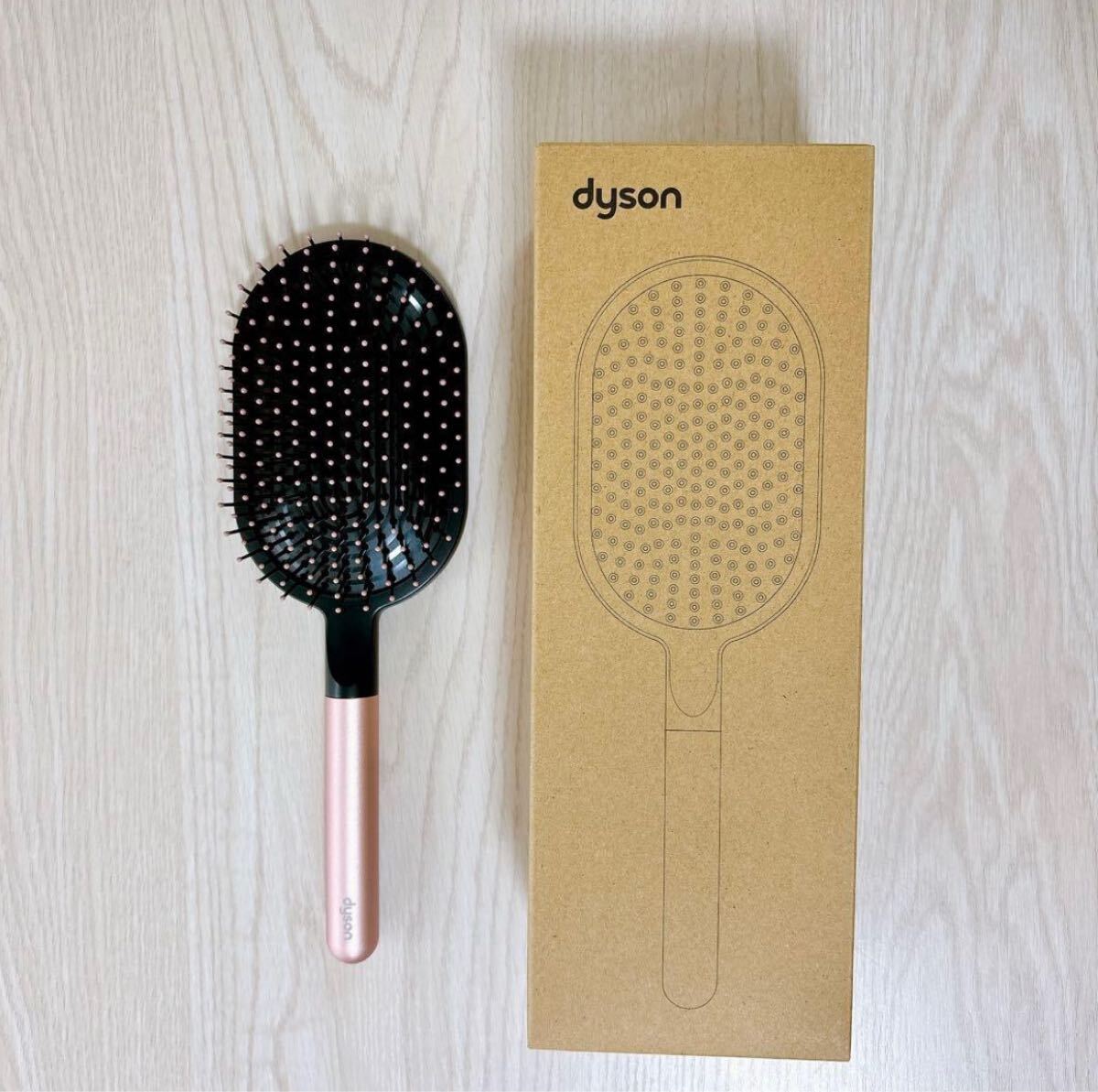 非売品　新品　Dyson ダイソン パドルブラシ ヘアブラシ ピンク　 スカルプ 頭皮ケア マッサージブラシ _画像2