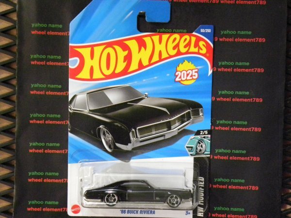 即決☆☆'66 BUICK RIVIERA HW MODIFIED ビュイック リビエラ　 Hot Wheels☆2025 L ☆_画像2
