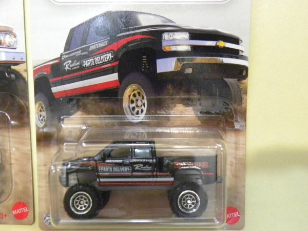 SALE!! быстрое решение ** пикап 3 шт 1977 FORD COURIER TRUCK / CHEVROLET SILVERRADO / '68 DODGE D200 посеребренный Ford