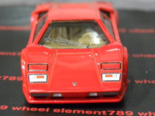 即決☆☆ルース ランボルギーニ カウンタック LP5000 QV　LAMBORGHINI COUNTACH LP QV　 プレミアムモデル メタルシャーシリアルライダー_画像5
