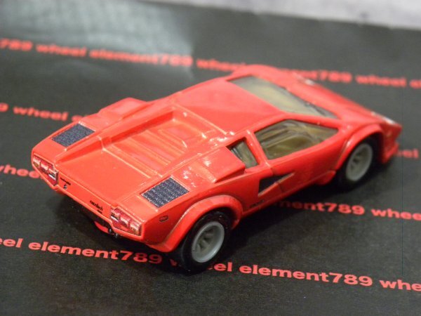 即決☆☆ルース ランボルギーニ カウンタック LP5000 QV　LAMBORGHINI COUNTACH LP QV　 プレミアムモデル メタルシャーシリアルライダー_画像10