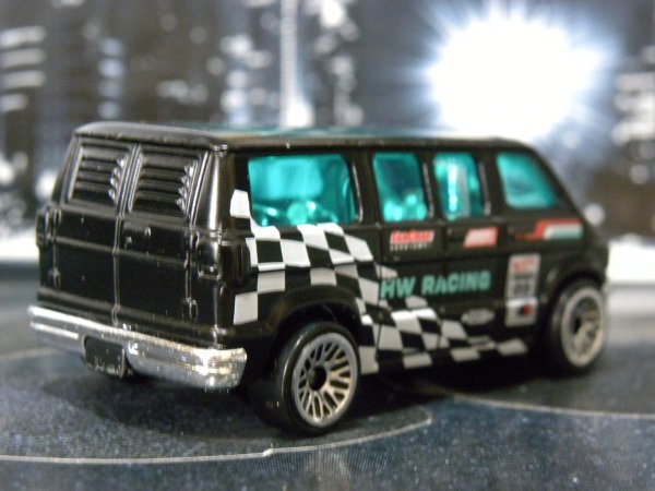 即決☆☆ルース ダッジ バン DODGE VAN HW RACING HOT WHEELS　 ホットウィール HOT WHEELS_画像8