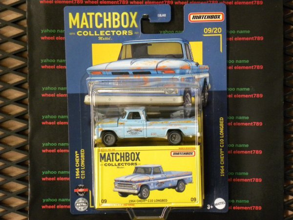 即決☆☆1964 CHEVY C10 LONGBED 　シェビー C10 ロングベッド マッチボックス　コレクターズ MB MACHBOX_画像3