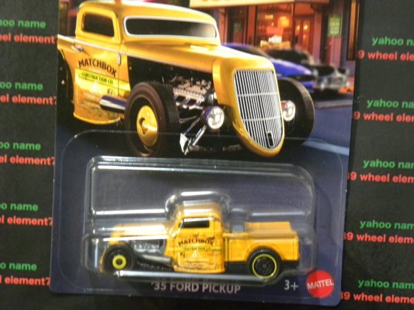 即決☆☆'35 FORD PICKUP フォード ピックアップ マッチボックス ローカル クルーザーズ 2025 MB MACHBOX☆_画像1
