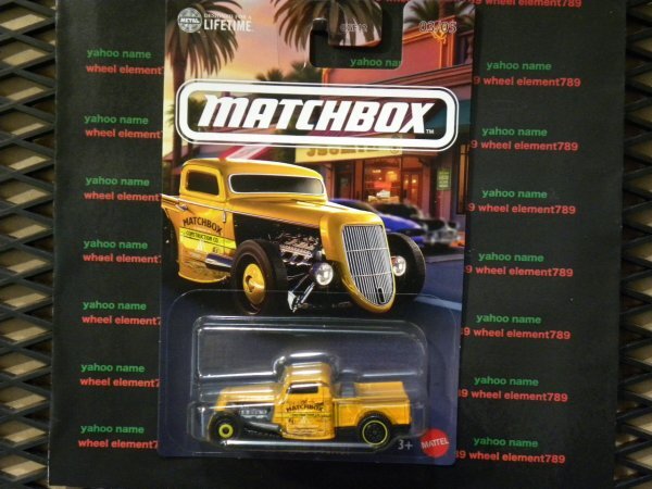 即決☆☆'35 FORD PICKUP フォード ピックアップ マッチボックス ローカル クルーザーズ 2025 MB MACHBOX☆_画像2