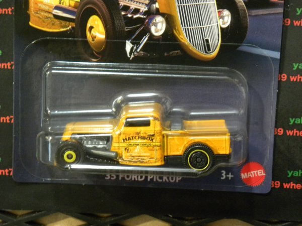 即決☆☆'35 FORD PICKUP フォード ピックアップ マッチボックス ローカル クルーザーズ 2025 MB MACHBOX☆_画像3