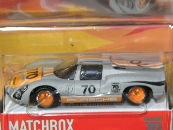 即決☆☆PORSCHE 910 ポルシェ 910 マッチボックス　コレクターズ MB MACHBOX 70TH_画像4