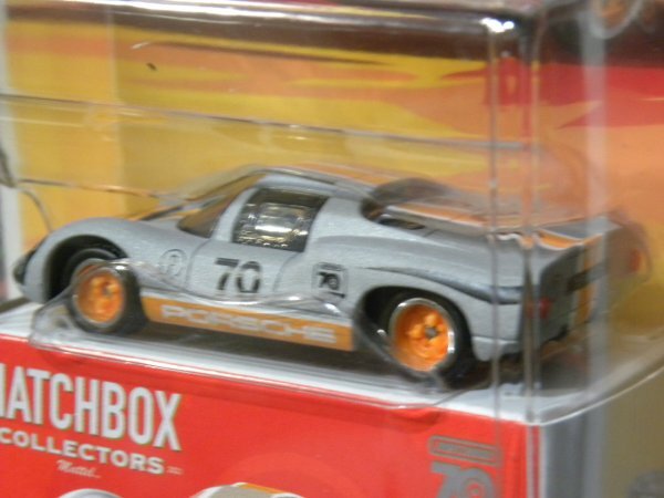 即決☆☆PORSCHE 910 ポルシェ 910 マッチボックス　コレクターズ MB MACHBOX 70TH_画像6