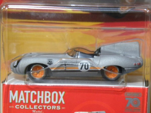 即決☆☆1954 JAGUAR D-TYPE ジャガー D タイプ マッチボックス　コレクターズ MB MACHBOX 70TH_画像3