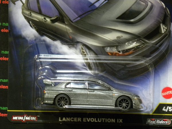 即決☆☆ ランサー エボリューション IX LANCER EVOLUTION IX カーカルチャー ローニン ランⅡ プレミアムモデル ホットウィール ☆_画像3