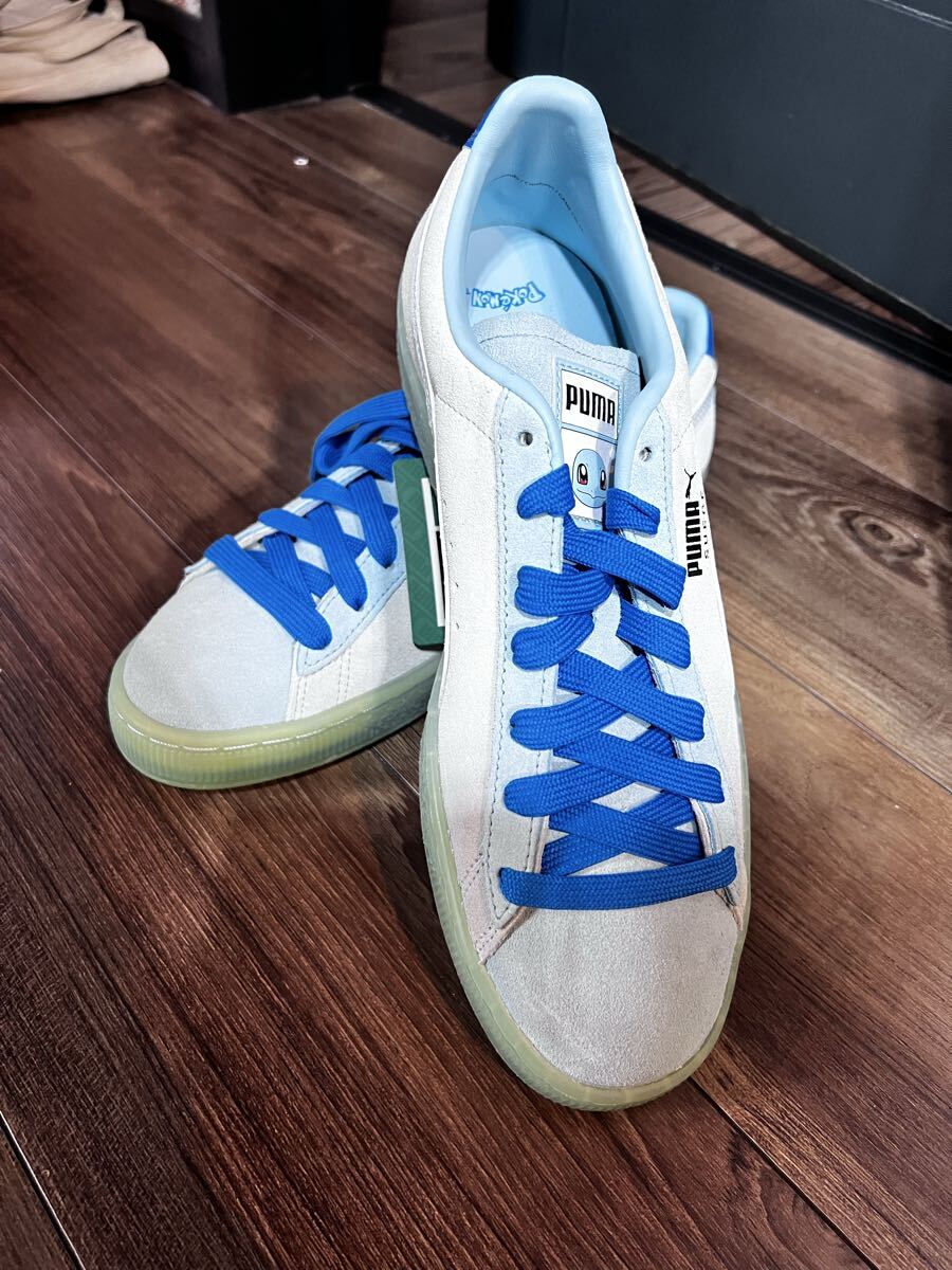  PUMA SUEDE CLASSICS SQUIRTLE PETIT プーマ　26.5cm ポケモン　ゼニガメ_画像1