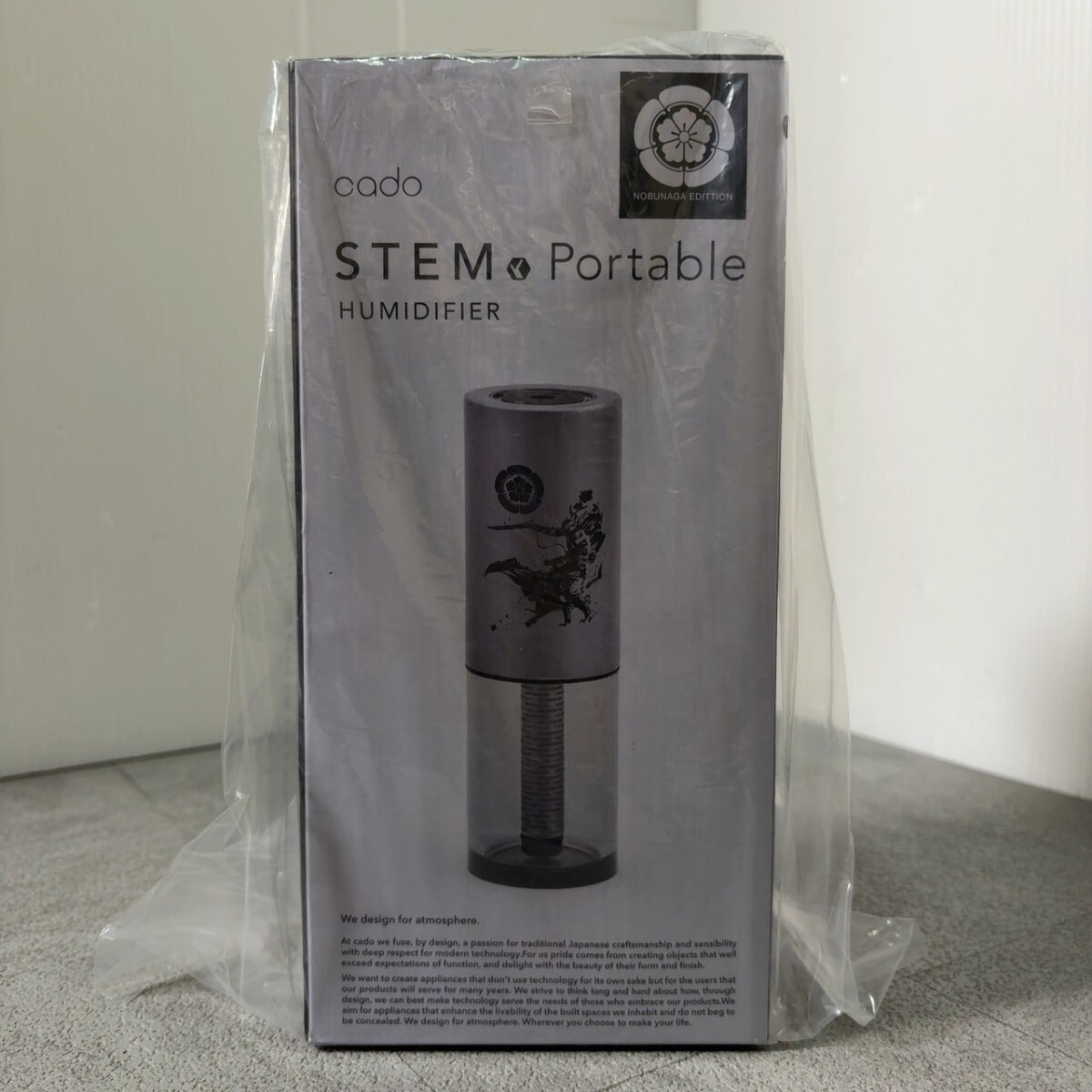 [ нераспечатанный ]..... голова × cado портативный увлажнитель STEM Portable HUMIDIFIER MH-C30 ON тканый рисовое поле доверие длина дизайн Sengoku душа kado- увлажнитель 