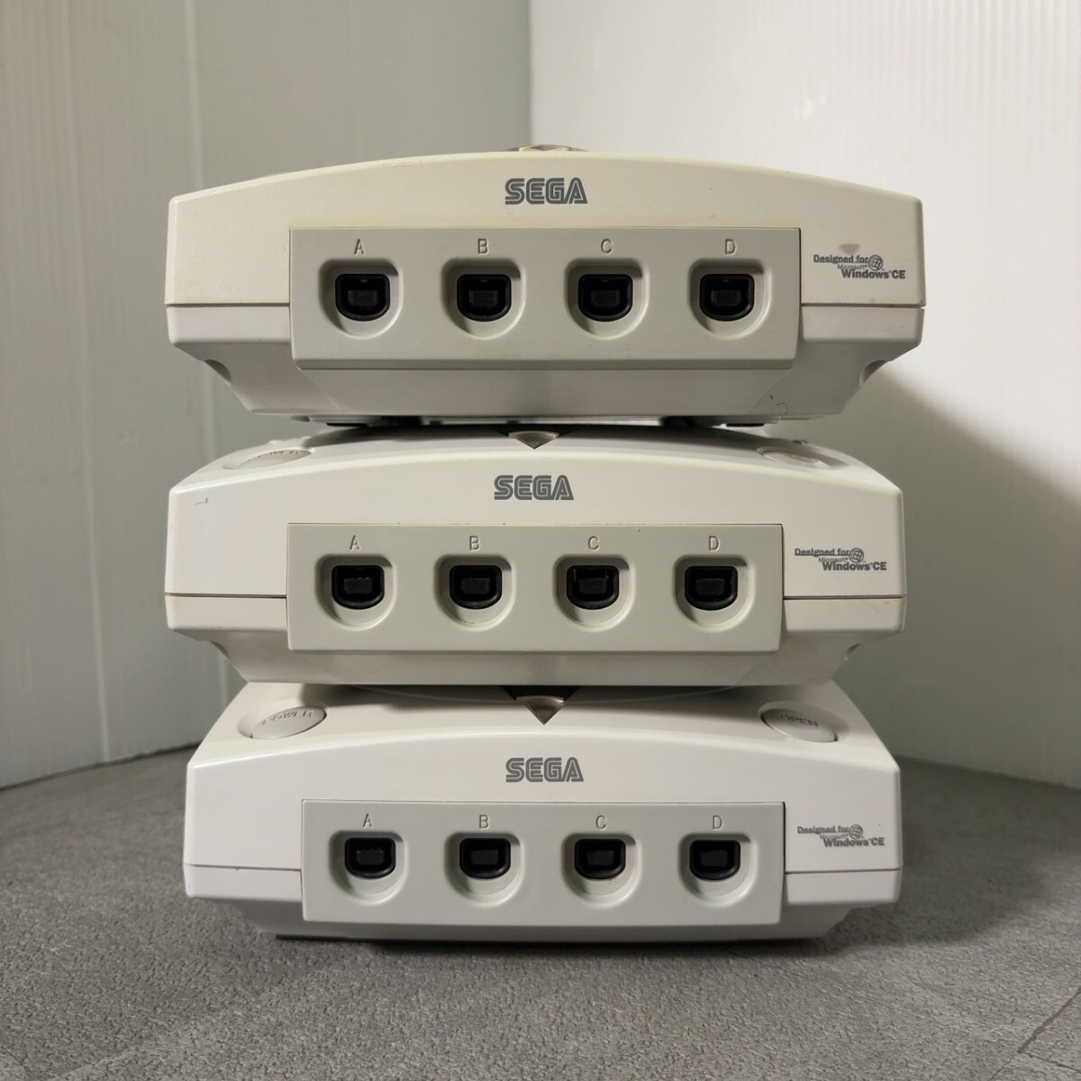 【3台セット】ドリームキャスト HKT-3000 HKT-7100 Dreamcast ドリキャス セガ まとめ_画像3