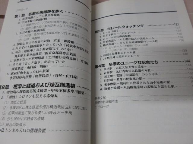 「多摩 幻の鉄道 廃線跡を行く」山田俊明 古本 のんぶる舎 1999年 下川原線 御陵線 西武山口線 武蔵中央電気鉄道_画像5