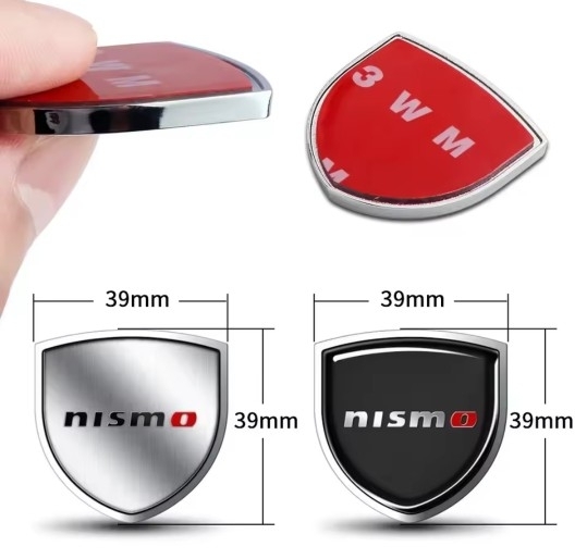 【新製品】高品質 nismo　（ニスモ）エンブレム F　（日産）※1個_画像2