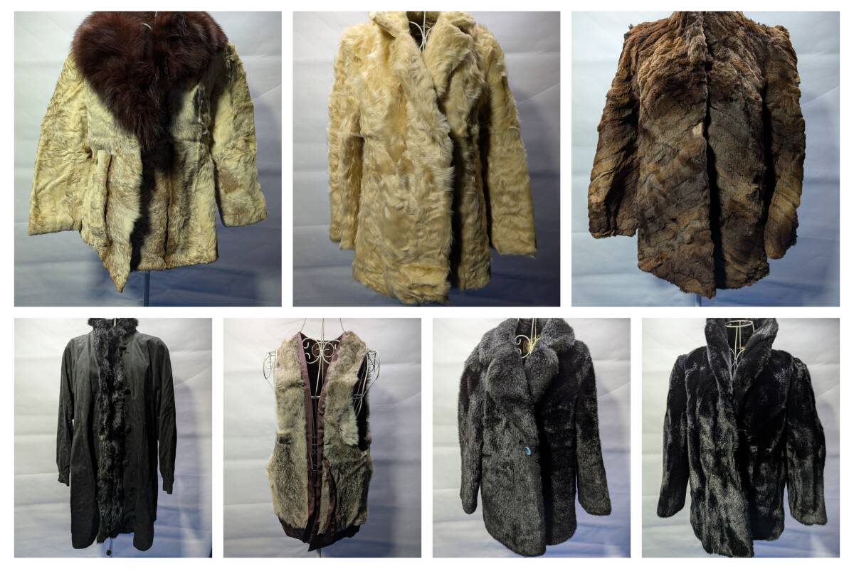 【No-28】◆1円～売り切り◆毛皮の卸売り◆フリマ出品等◆リアルファー(一部フェイク含)◆転売可◆複数点セット◆同梱不可_画像1