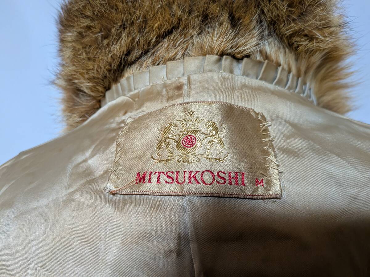 【11K-70】◆レッドフォックス◆ハーフ丈◆高級毛皮コート_画像8