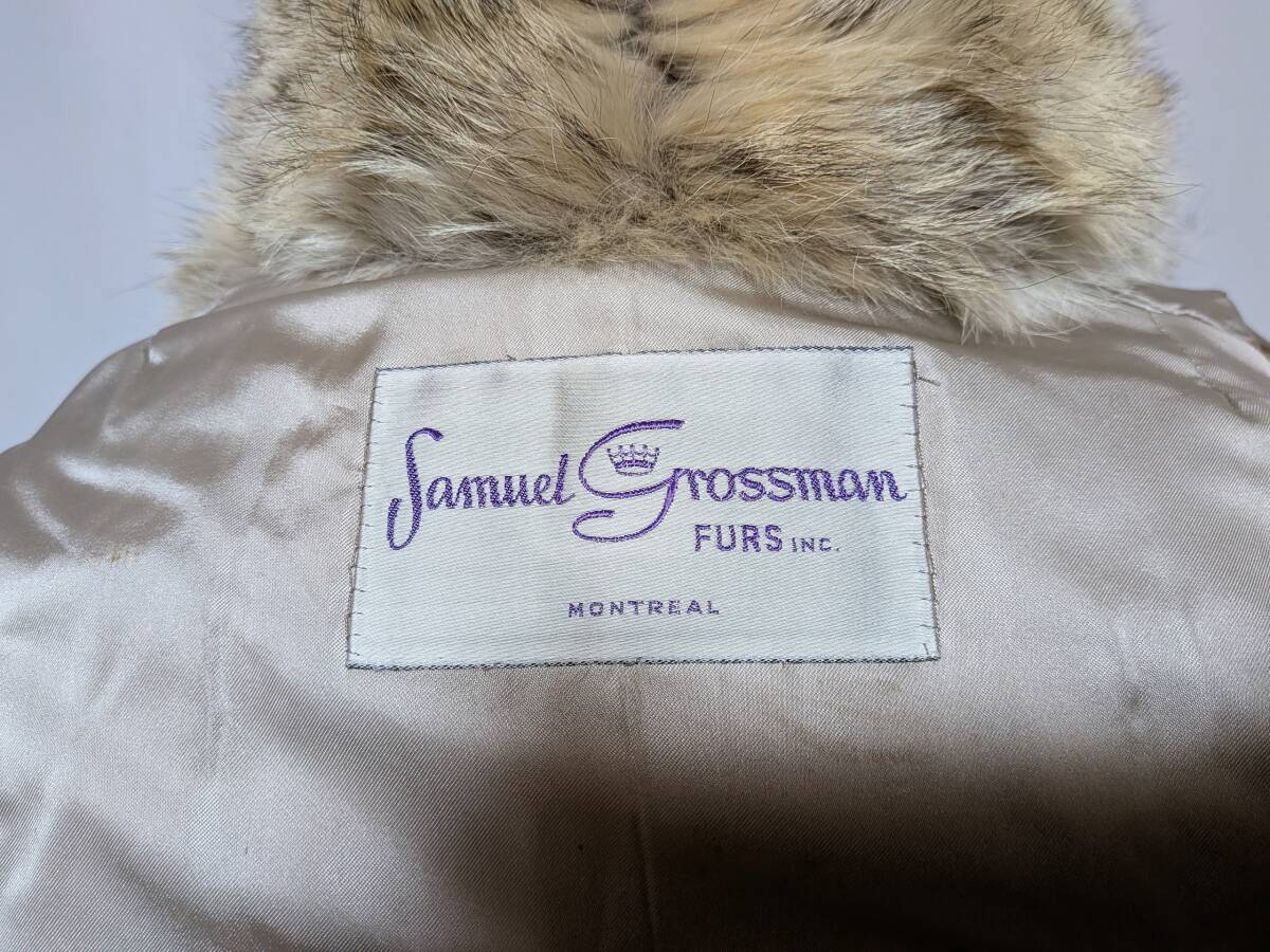 【11K-11】◆コヨーテ◆ハーフ丈◆高級毛皮コート_画像8