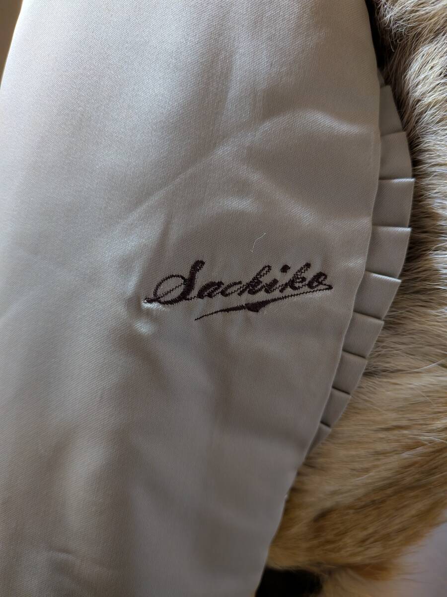 【11K-70】◆レッドフォックス◆ハーフ丈◆高級毛皮コート_画像10