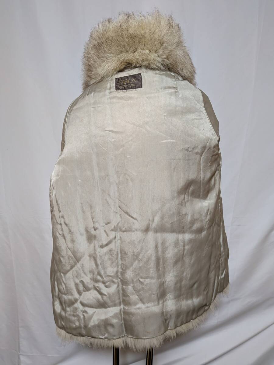 【11K-85】【最高級 SAGA FOX】ブルーフォックス リアルファーコート★マルイ取扱い_画像8