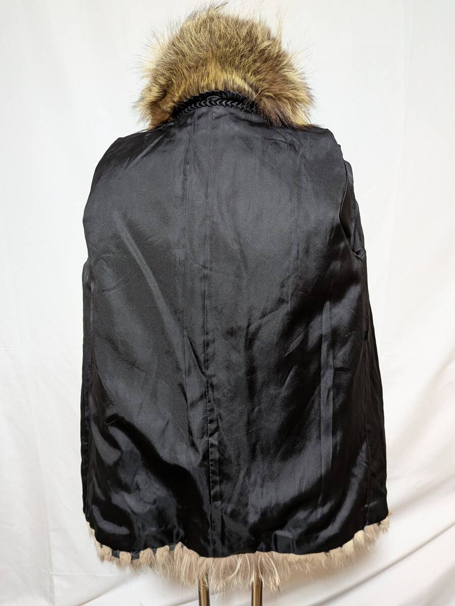 【11K-3】煌めく毛並み◆シルバーフォックス◆リアルファーコート◆圧倒的な存在感と気品_画像7