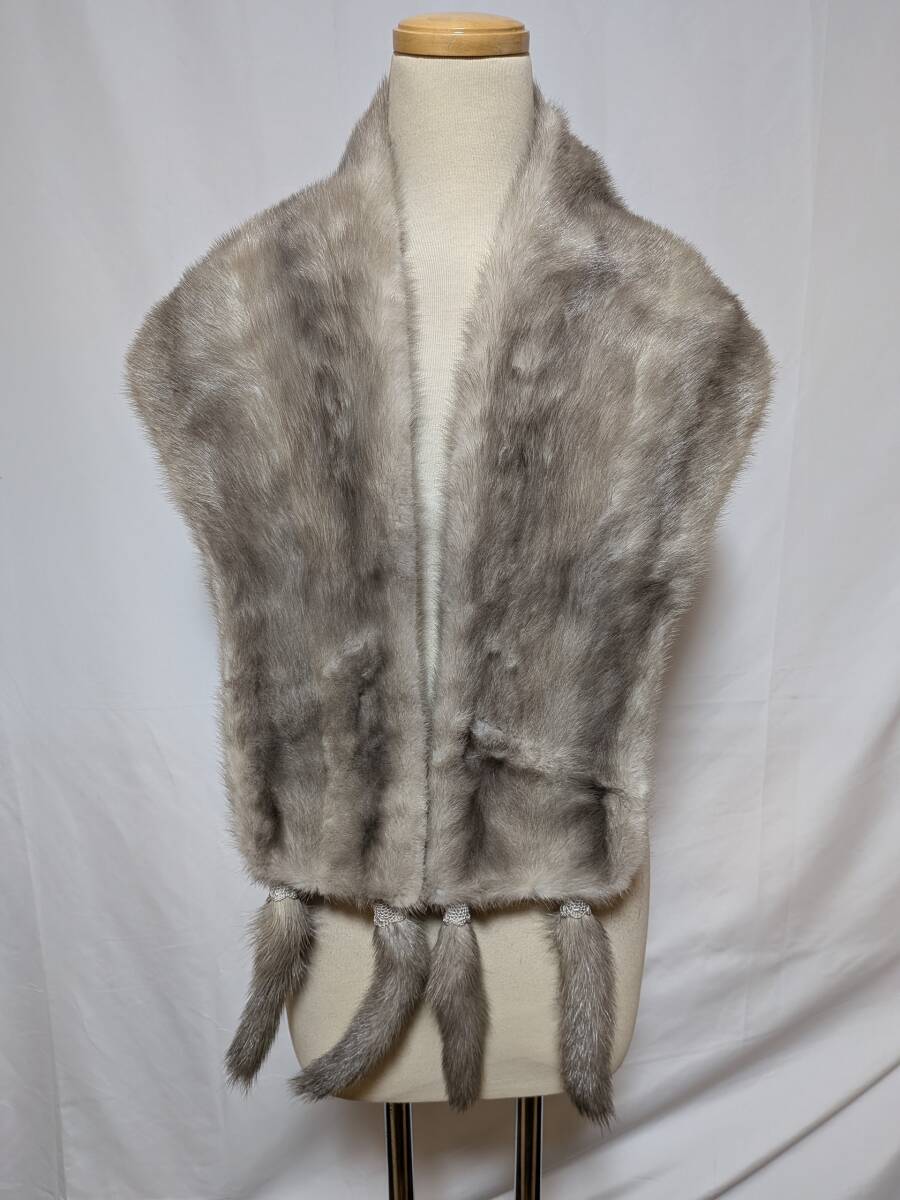 【k-57】◆サファイアミンク◆大判ショール◆9点セット◆同梱可◆_画像3