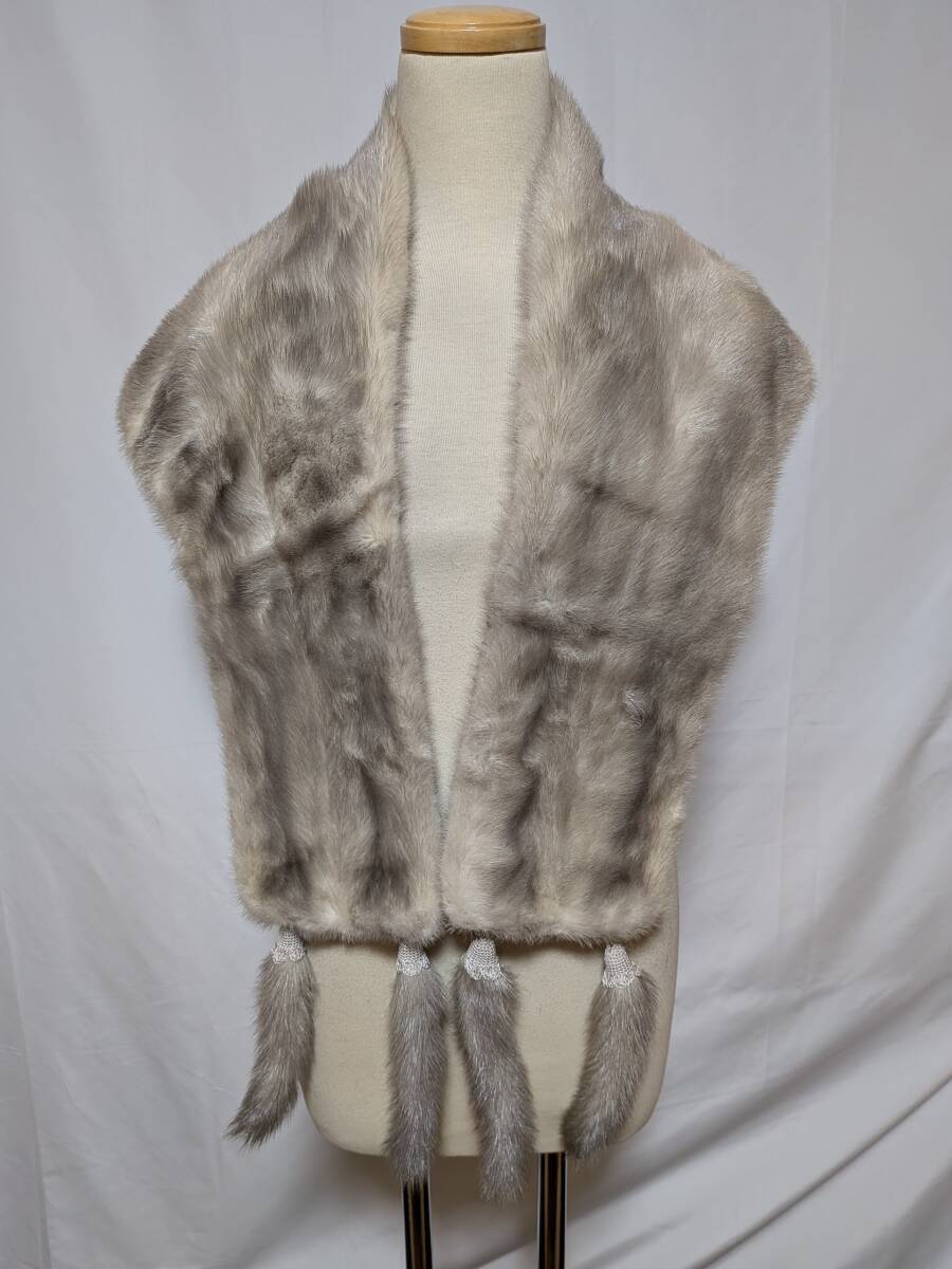 【k-57】◆サファイアミンク◆大判ショール◆9点セット◆同梱可◆_画像6