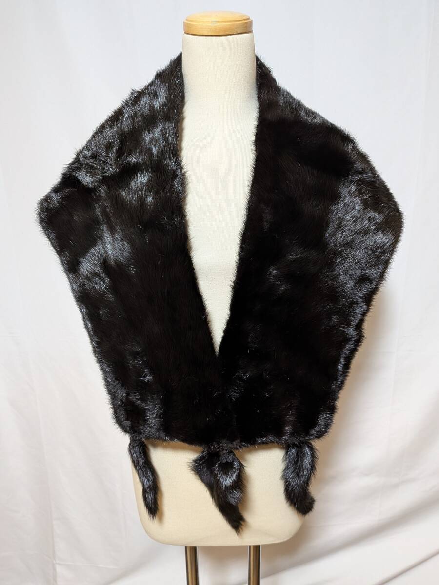 【k-88】◆高級ミンク(サファイア・ダーク・デミバフ・パステル)◆大判ショール◆9点セット◆同梱可◆_画像5