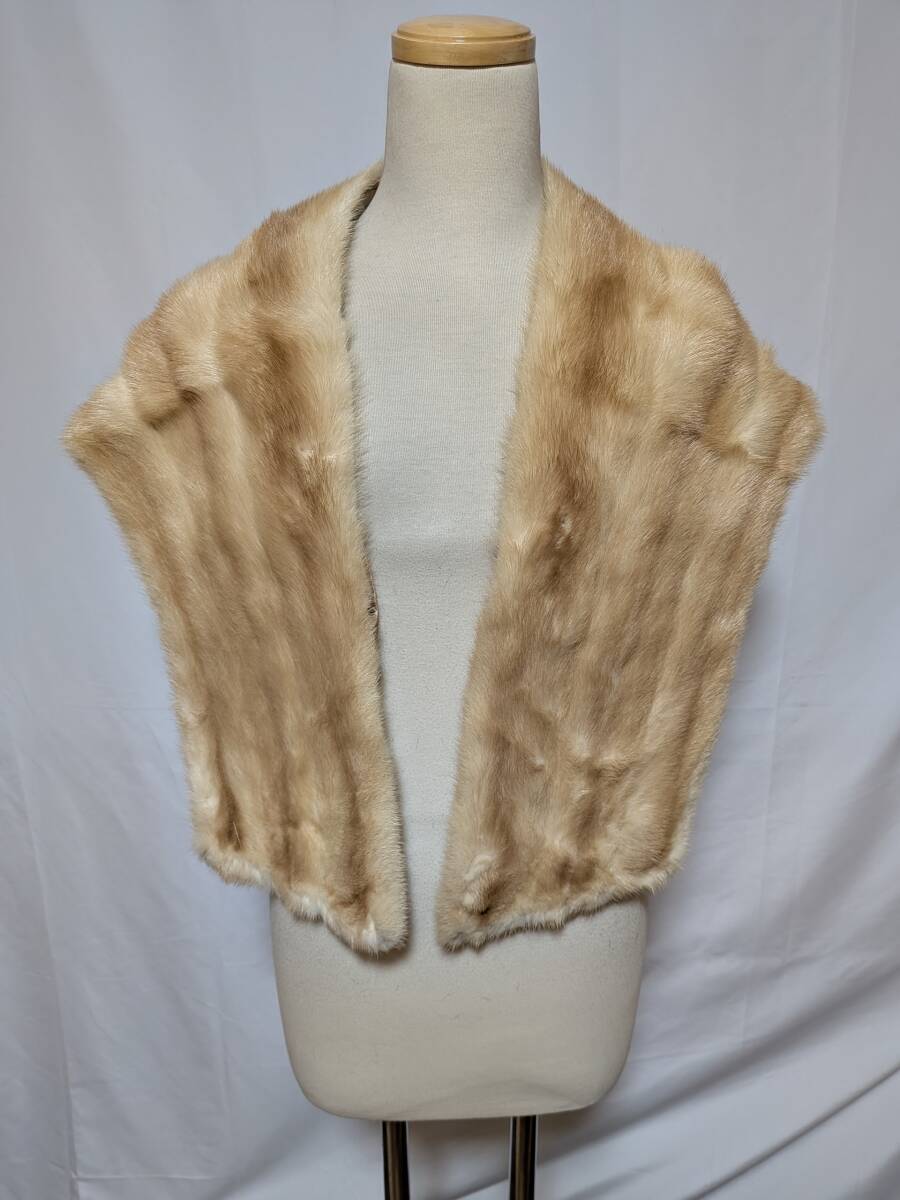 【k-88】◆高級ミンク(サファイア・ダーク・デミバフ・パステル)◆大判ショール◆9点セット◆同梱可◆_画像6