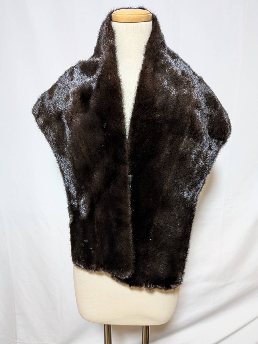 【k-88】◆高級ミンク(サファイア・ダーク・デミバフ・パステル)◆大判ショール◆9点セット◆同梱可◆_画像9