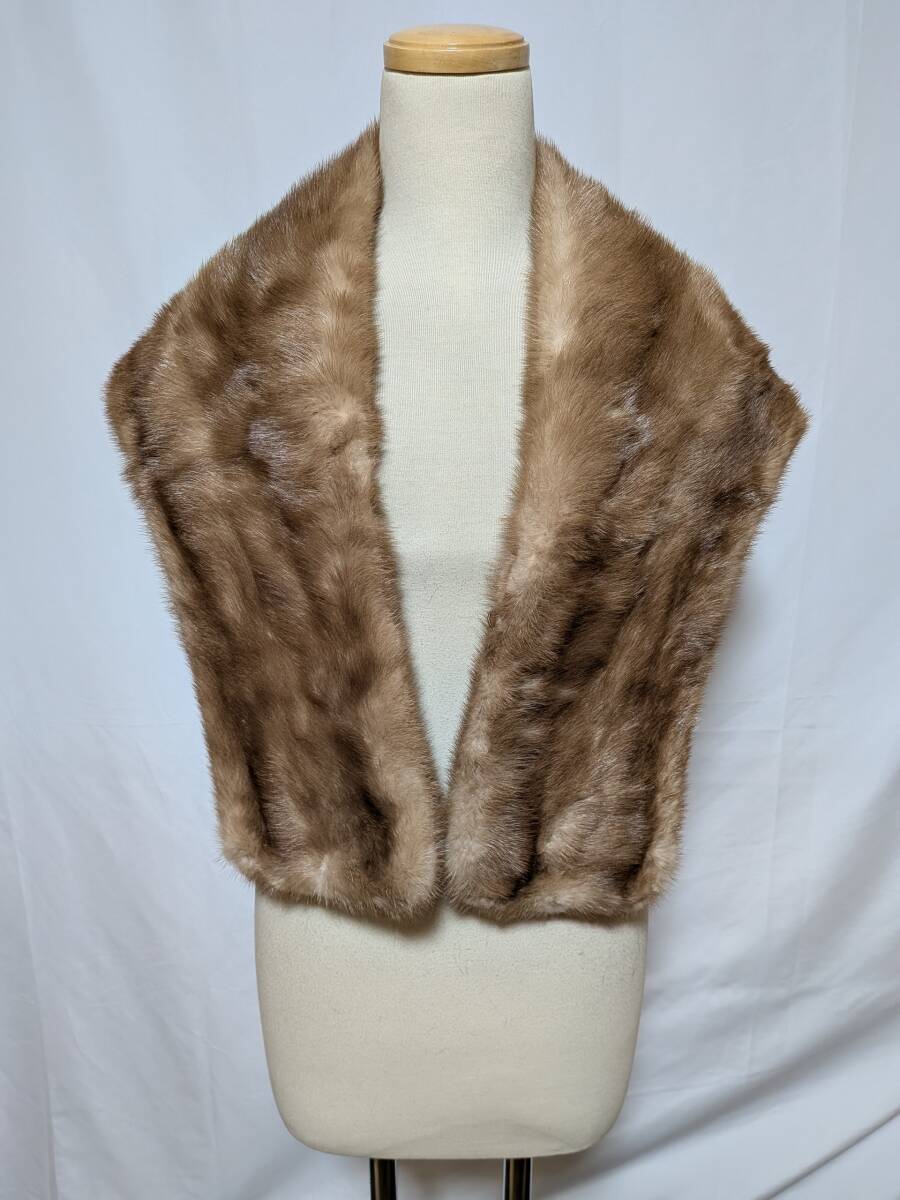 【k-88】◆高級ミンク(サファイア・ダーク・デミバフ・パステル)◆大判ショール◆9点セット◆同梱可◆_画像10