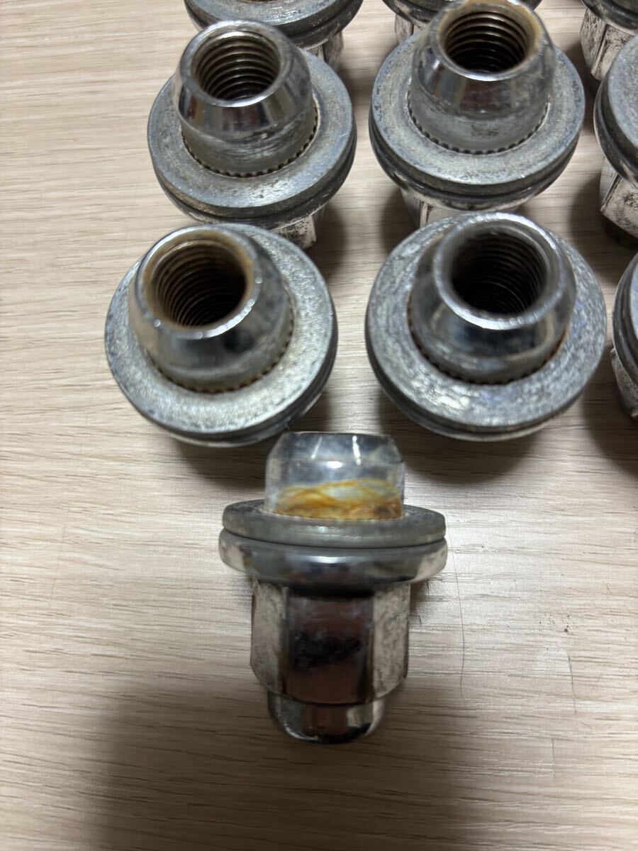 200系 ランドクルーザー ランクル トヨタ純正 ホイールナット M14x1.5 21HEX 中古 送料無料_画像3
