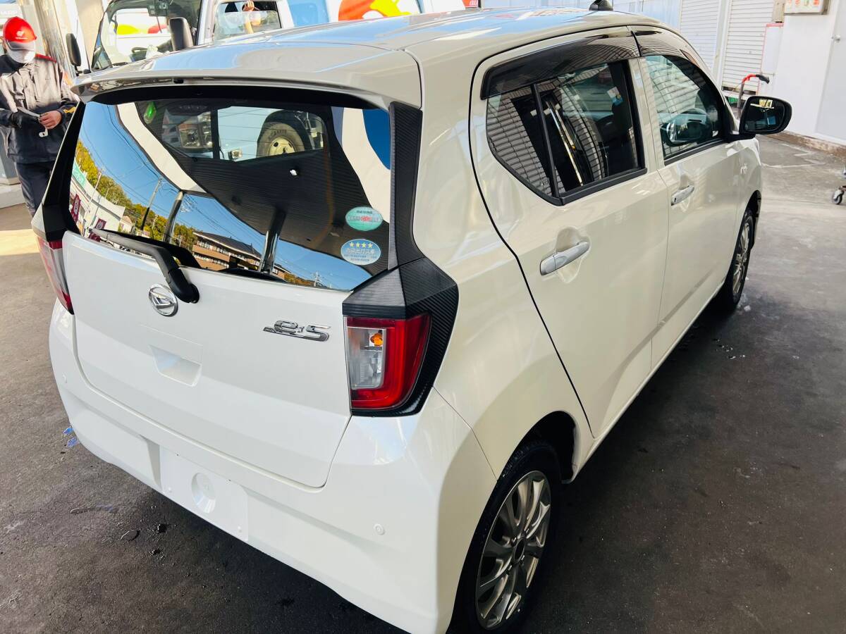 ミライース X SA3。エマージェンシーブレーキ。年式 平成 29 年 .車検令和 9年11 月。実走行 39900.純正HDDナビ。ETC。冠水歴なし。_画像4