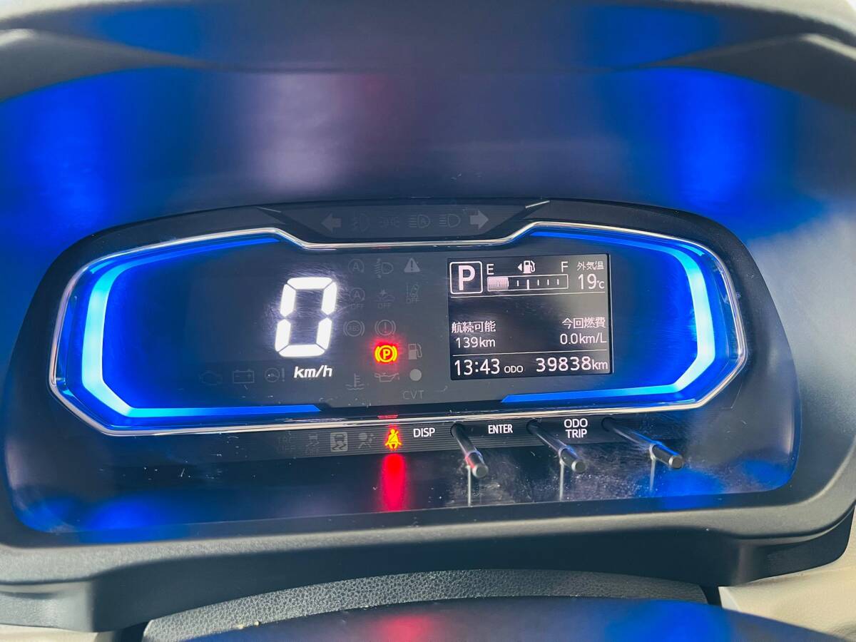 ミライース X SA3。エマージェンシーブレーキ。年式 平成 29 年 .車検令和 9年11 月。実走行 39900.純正HDDナビ。ETC。冠水歴なし。_画像9