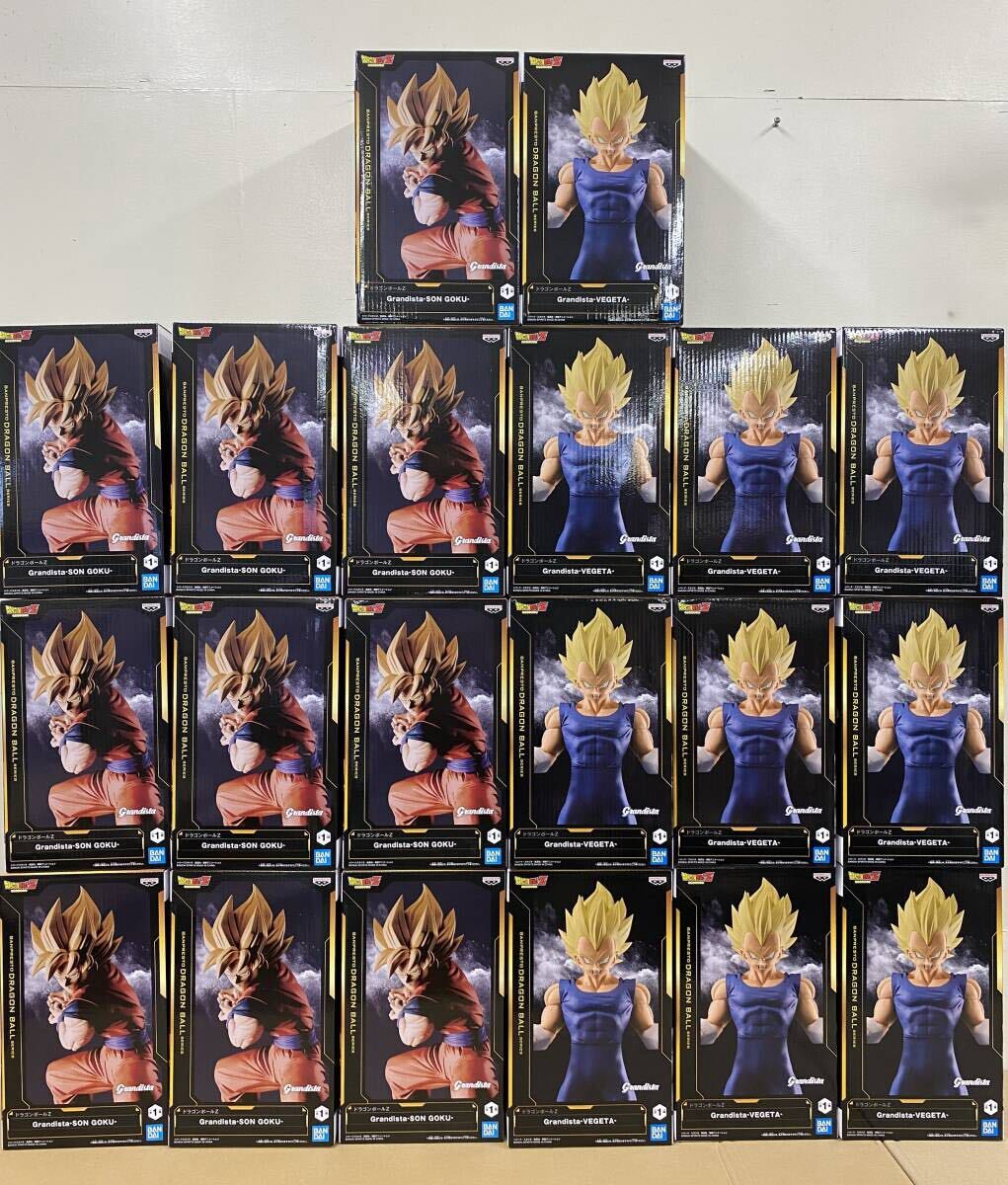 ドラゴンボールZ Grandista VEGETA10個 SON GOKU10個 _画像1